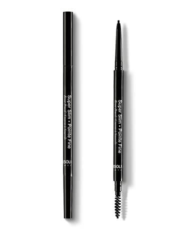 Absolute New York Absolute Super Slim Eye Brow Pencil - Smoke