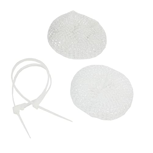 Chef Craft 21477 Select Mesh Lint Trap Set, 2 pieces, White