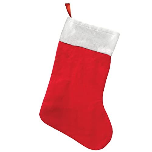 Beistle Felt Christmas Stocking Party Accessory (1 count) (1/Pkg)