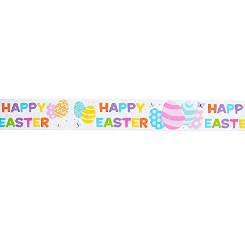 Fun Express Happy Easter Caution Tape - Party Decor - 1 Piece