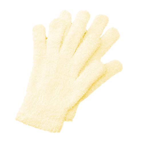 Bucky Aloe-Infused Therapeutic Moisturizing Spa, Gloves, Pale Yellow
