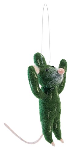 Boston International Ornament Carly The Cactus Mouse
