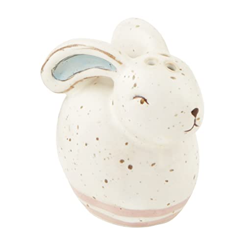 Mud Pie Easter Salt & Pepper Shaker, Pink, 2 3/4-inch
