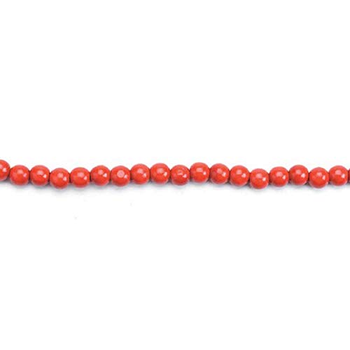 Midwest Design Factory Direct Craft  Red Wooden Bead 9 Foot Christmas Garlands