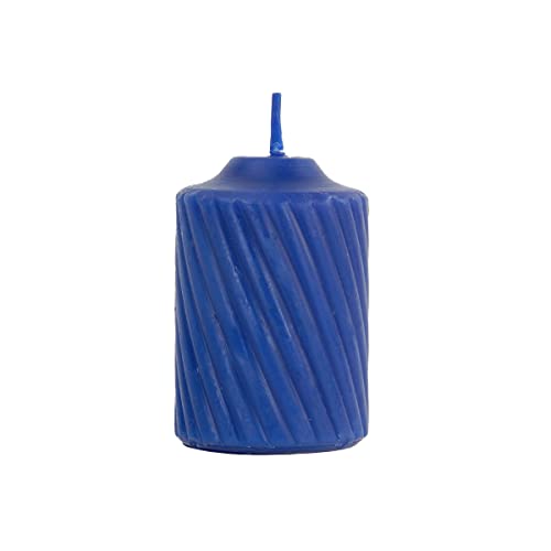 General Wax & Candle Co.. Heather Scented Votive Candle, 2.25 Inch Height, 15-Hour Burning Time, Patriotic Blue