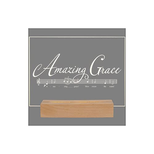 Carson 33306 Amazing Grace LED Decorative Sign, 7.75-inch Height