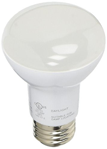 Feit Electric LED R20 Medium E26 Base Light Bulb - 45W Equivalent - 10 Year Life - 450 Lumen - 5000K Daylight - Dimmable | 2-Pack