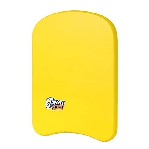Sunlite Sports Swimming Kickboard, Training Aid Float for Swimming and Pool Exercise, Boogie Board Workout Equipment, EVA Material Swim Buoy, Multiple Sizes for Adults and Children