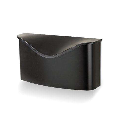 Umbra Postino Wall-Mount Mailbox, Black