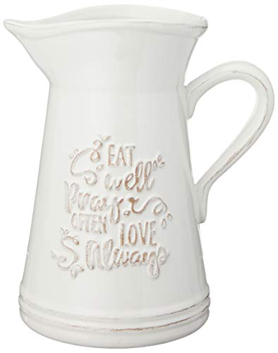 Precious Moments 173410 Ceramic Kitchen Utensil Holder Or Pitcher, One Size