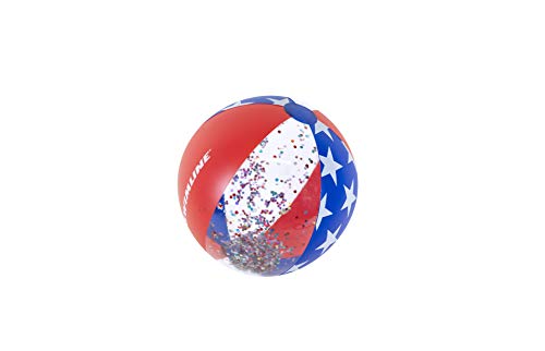 Swimline Americana Glitter Inflatable Pool Ball - one Size