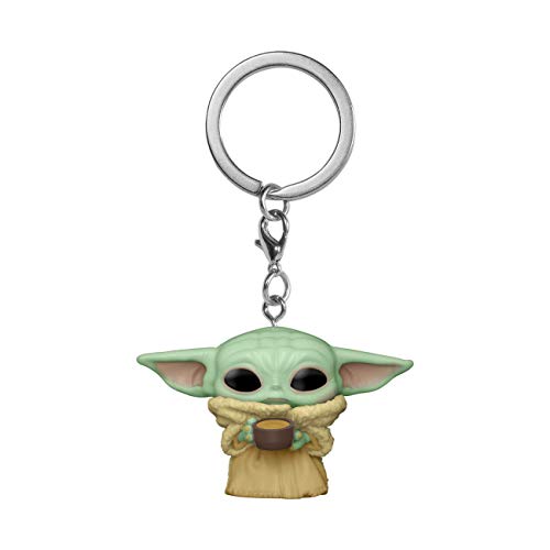EE Distribution Funko Pop! Keychain: The Mandalorian - The Child with Cup