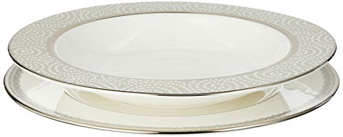 Lenox Lace Couture Accent Plate, White