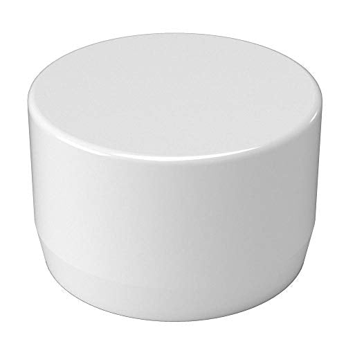 Snapclamp PVC- Cap 2" (Furniture Grade White)