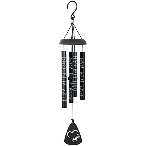 Carson Wind Chime-Black Sonnet-Deeply Loved (21")