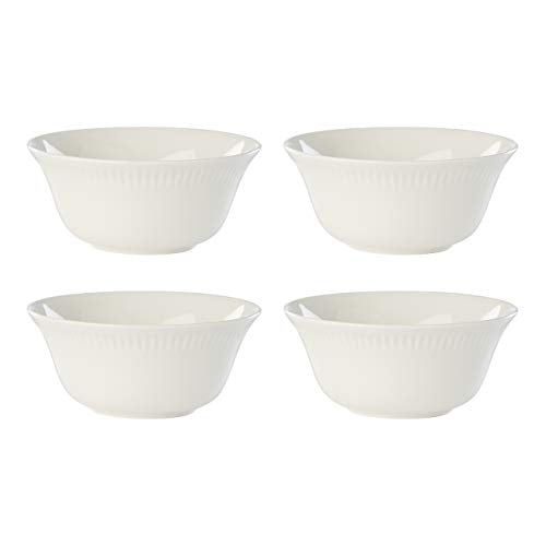 Lenox Profile 4-Piece All-Purpose Bowl Set, 3.20 LB, White