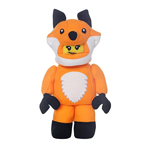 Manhattan Toy Lego Minifigure Fox Costume Girl 9" Plush Character