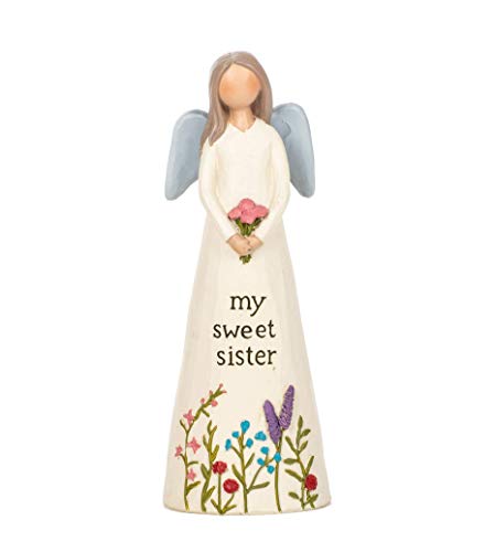 Blossom Bucket 211-12874 My Sweet Sister Angel Figurine, 5-inch Height