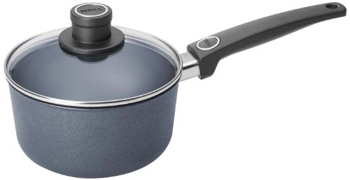 Frieling Woll Plus/Diamond Lite Sauce Pan, 2-Quart Saucepan with Lid, Gray