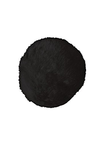 Forum Novelties Party Supplies Dlx Plush Bunny Tail, Black, Standard, Black, Multi