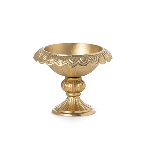 Park Hill Collection EAW20182 Classic Cast Aluminum Compote