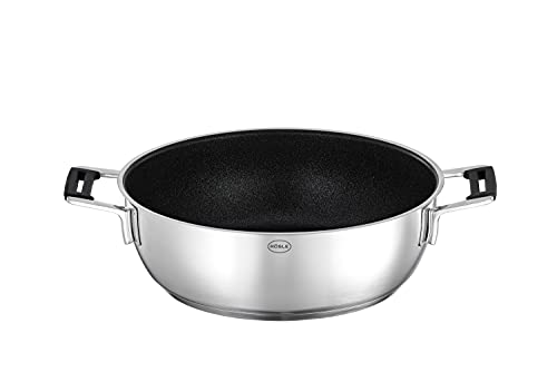 R√∂sle SILENCE PRO Cookware Collection 11 in. Stainless Steel Serving Pan with Non-Stick Coating