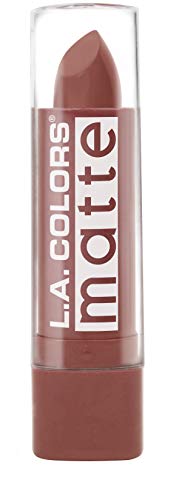 L.A. Girl Colors Matte Lip Color, Caramel Cream, 1 Ounce