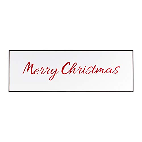 Melrose 84564 Merry Christmas Sign, 29.5-inch Height, MDF and Paper