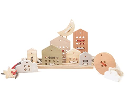 Ukidz BABAI Lacing Toy Set Color