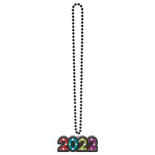 Amscan 2022 Light Up Necklace- 34" | Multicolor -1 Pc