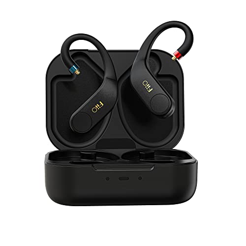 FiiO UTWS5 Bluetooth Amplifier Earbuds Hook Wireless 96kHz/24bit High Resolution Bluetooth 5.2 Standard MMCX 30hrs Battery Life IPX4