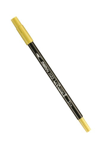 Uchida Marvy Extra Fine Tip Le Plume II Double Ender Marker Pen Art Supplies, Celery