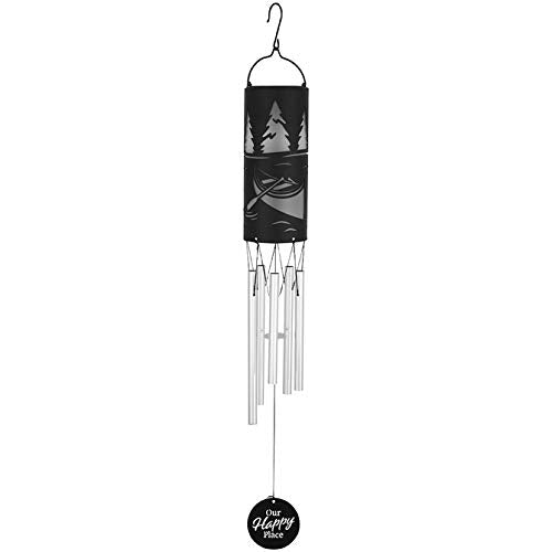 Carson Wind Chime-Solar Cylinder-Our Happy Place (28")