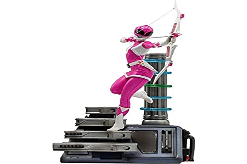 Power Rangers Iron Studios: Pink Ranger 1/10 Scale | Power Rangers | 7" inches Collectible Figure