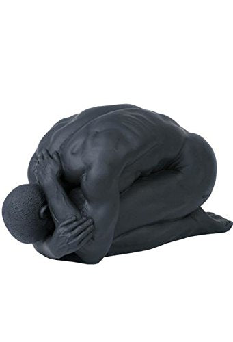 Unicorn Studio 9 Inch Figure Male Nude Bowed Kneeling Position Display Decor