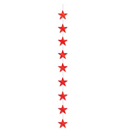 Beistle Star Stringer, 6' 6", Red