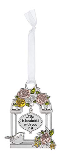 Ganz ER61583 Life is Beautiful with You in it Ornament, 4-inch Height