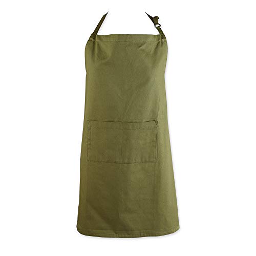 DII Design Everyday Basic Kitchen Collection, Plus Size Apron, Sage