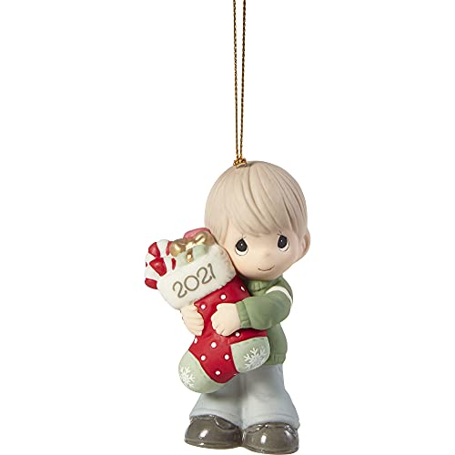 Precious Moments You Fill Me with Christmas Cheer Dated Boy Ornament