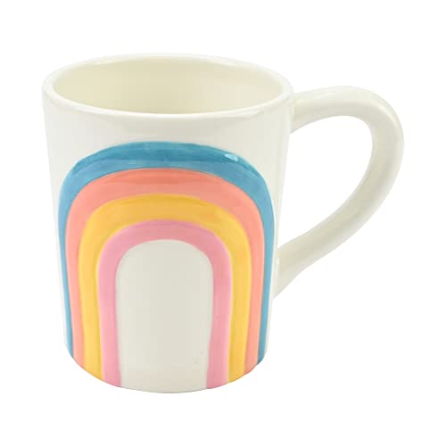 Boston Warehouse 20 Ounce Rainbow Ceramic Mug