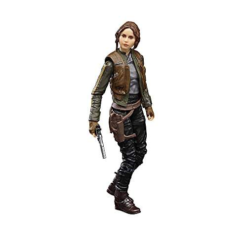 Hasbro Star Wars The Black Series Jyn Erso 6-Inch-Scale Rogue One: A Story Collectible Action Figure, Toys for Kids Ages 4 and Up,F2889