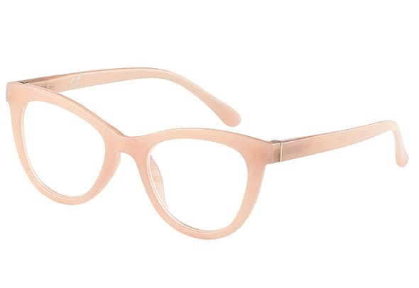 I Heart Eyewear Blair Reading Glasses, Light Pink, 3.0