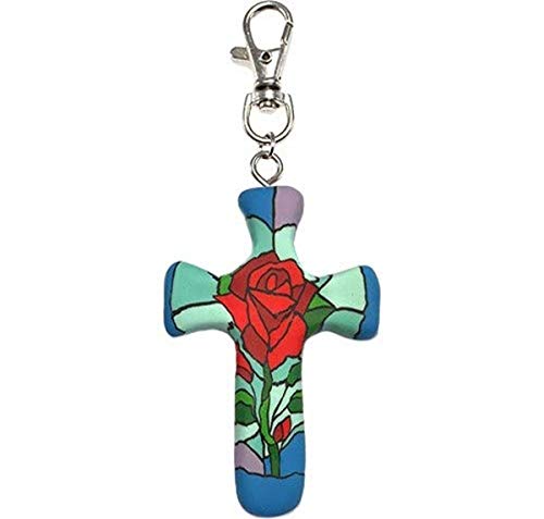 Calypso Studios by First & Main 3" Eternal Love Comforting Clay Cross Clip