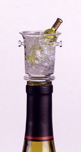 Prodyne 1 X Acrylic Mini Wine Bucket Shape Bottle Stopper