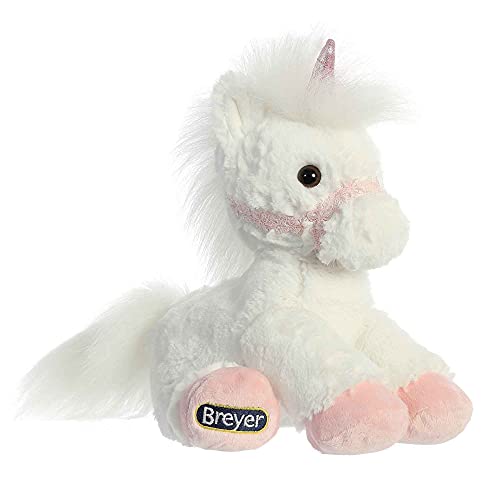 Breyer Aurora 11" White/Pink Unicorn
