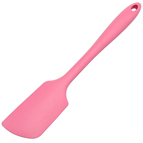 Chef Craft Premium Silicone Angled Spatula, 11 inch, Pink