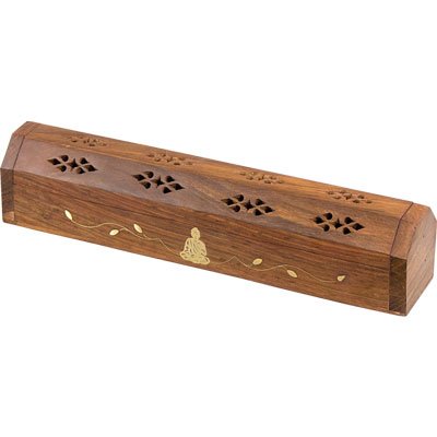 Kheops International The New Age Source Wood Incense Storage Box Buddha Each