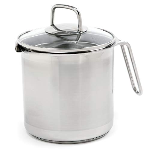 Norpro KRONA 12 Cup Multi Pot with Straining Lid, Stainless Steel