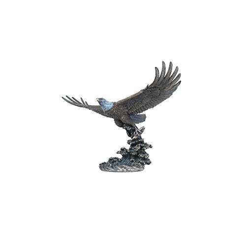 Unicorn Studios WU74876A4 Eagle Catching Fish Sculpture