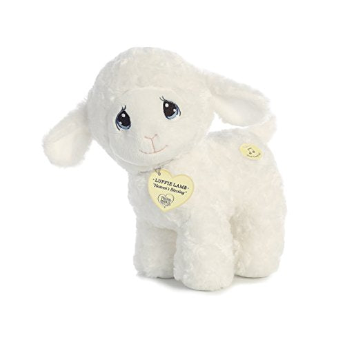 Aurora World Precious Moments Luffie Lamb Wind-Up Musical Toy Jesus Loves Me Plush
